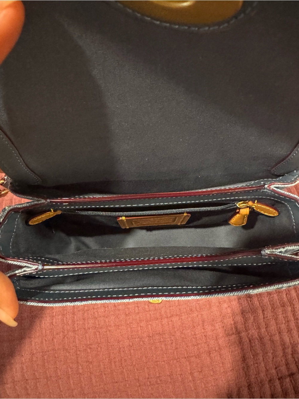 COACH Cassie 19 Denim Crossbody bag - Picture 6 of 10